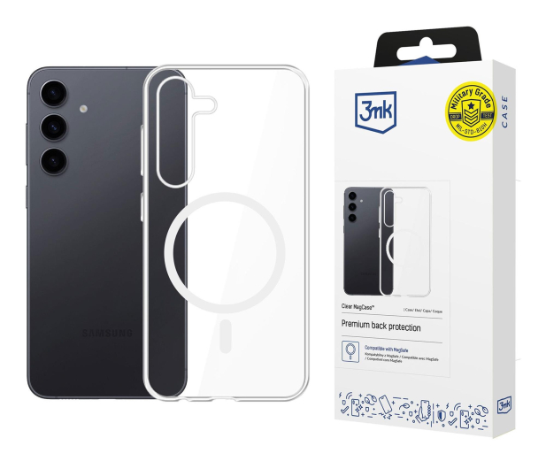 3mk Clear MagCase do Samsung Galaxy S24 - 1511599 - zdjęcie
